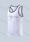 Wholesale Men's Quick Dry Comfy Workout Contrast Neck Trim Athletic Letters Tank Top 2360# - Liuhuamall