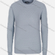 Wholesale Men's Casual Slim Fit Crew Neck Long Sleeve Honeycomb Knit Sweater 8305# Gray Wholesale Clothing Market & Suppliers -LIUHUAMALL