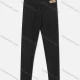 Wholesale Women's Athletic Plain High Waist Ankle Length Pants 1Y1A0892# Black Clothing Wholesale Market Liuhua