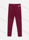 Wholesale Women's Athletic Plain High Waist Ankle Length Pants 1Y1A0892# - Liuhuamall