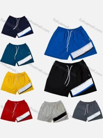 Wholesale Men's Plain Drawstring Casual Basics Shorts 837#, LIUHUA CLOTHING WHOLESALE