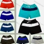 Wholesale Men's Splicing Color Drawstring Casual Shorts 847# preview