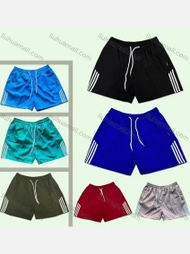 Wholesale Men's Striped Drawstring Athletic Shorts 934#, LIUHUA CLOTHING WHOLESALE