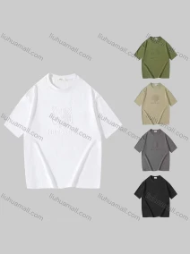 Wholesale Men's Casual Plain Round Neck Short Sleeve Tee, LIUHUA CLOTHING WHOLESALE
