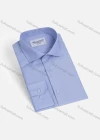 Wholesale Men's Formal Collared Long Sleeve Button Plain Formal Shirt - Liuhuamall