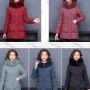 Wholesale Women's Casual Zipper Faux Fur Hood Plain Puffer Coat preview