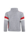Wholesale Boys Long Sleeve Turtleneck Colorblock Pullover Sweater - Liuhuamall