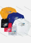 Wholesale Men's Casual Graphic Round Neck Pullover Long Sleeve T-shirt 40# - Liuhuamall