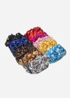Wholesale Women's Casual Ruched Rhinestone Appliques Headwrap Hat - Liuhuamall