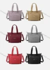 Wholesale Women's Casual Nylon Plain Portable Shoulder Bag With Adjustable Strap - Liuhuamall