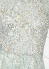 Wholesale Women's Elegant Sleeveless Pearl Lace Appliques Maxi Evening Dress - Liuhuamall