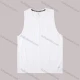 Wholesale Men's Plain Round Neck Sleeveless Dry Fast Breathble Sport Tank Top White Clothing Wholesale Market Liuhua