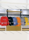 Wholesale Boys Round Neck Horizontal Stripes Sleeves Letter Print Sweatshirt - Liuhuamall