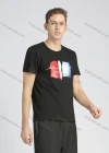 Wholesale Men's Cotton Round Neck Short Sleeve Graphic T-Shirt - Liuhuamall