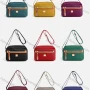 Wholesale Women's Casual Nylon Plain Zipper Pockets Waist Bag With Multiple Compartments preview