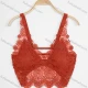Wholesale Women's Sexy Crochet Back Elastic Band Guipure Lace Camisoles With Built-in Bra H607# Clothing Wholesale Market Liuhua