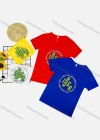Wholesale Boy's Casual Letter Print Round Neck Short Sleeve Tee - Liuhuamall