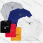 Wholesale Men's Plus Size Casual Graphic Round Neck Pullover Long Sleeve T-shirt 46# preview