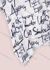 Wholesale Women's Casual Letter Print Round Neck Short Sleeve Curved Hem Top - Liuhuamall