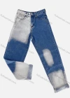 Wholesale Women's Casual Distressed Pockets High Waist Denim Pants 2021941# - Liuhuamall