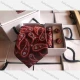 Wholesale Men's Fashion Paisley Embroidery Tie & Pocket Square & Pair Cufflinks Sets Red Clothing Wholesale Market Liuhua