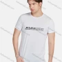 Wholesale Men's Athletic Sporty Breathable Letter Print Round Neck Short Sleeve Tee 218# preview