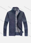 Wholesale Men's Casual Long Sleeve Stand Collar Zipper Jackets With Thermal Lined - Liuhuamall