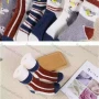 Wholesale Kid's Comfy Cartoon & Striped Print Crew Medium Coral Velvet Socks (10 pairs of socks in one package preview