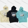 Wholesale Men's Casual Cartoon Print Hoodie Sweatshirt With Kangaroo Pocket preview