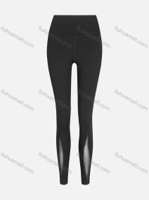 Wholesale Women's Sporty High Waist Sheer Mesh Plain Legging, LIUHUA CLOTHING WHOLESALE