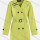 Wholesale Women's Casual Plain Zipper Lapel Double Breasted Long Sleeve Trench Coat With Belt 24 Clothing Wholesale Market Liuhua