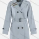 Wholesale Women's Casual Plain Zipper Lapel Double Breasted Long Sleeve Trench Coat With Belt 25 Clothing Wholesale Market Liuhua
