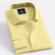 Men's Formal Collared Long Sleeve Button Down Plain Texture Shirt 42# Clothing Wholesale Market -LIUHUA