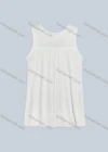 Wholesale Women's Casual Rhinestone Decor Embroidery Lace Tank Top - Liuhuamall