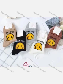 Wholesale Women's Casual Cartoon Print Cushioned Stocking Medium Crew Socks(Pack Of 10), LIUHUA CLOTHING WHOLESALE