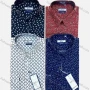 Wholesale Men's Casual Allover Print Long Sleeve Button Down Shirt preview