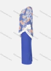 Wholesale Women's Elegant Patchwork Splicing Pencil Skirt 2 Piece Set - Liuhuamall