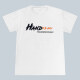 Men's Plus Size Round Neck Short Sleeve Letter Print T-Shirt White Clothing Wholesale Market -LIUHUA