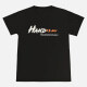 Men's Plus Size Round Neck Short Sleeve Letter Print T-Shirt Black Clothing Wholesale Market -LIUHUA