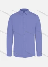 Wholesale Men's Business Plain Long Sleeve Shirt - Liuhuamall