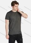 Wholesale Men's Athletic Sporty Breathable Striped Round Neck Short Sleeve Tee 204# - Liuhuamall