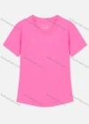 Wholesale Women's Round Neck Short Sleeve Quick Dry Breathable Training Active Tee - Liuhuamall