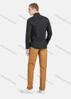 Wholesale Men's Casual Collared Long Sleeve Button Down Plain Shirt 590-7# - Liuhuamall