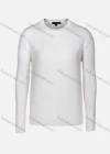 Wholesale Men's Casual Slim Fit Crew Neck Long Sleeve Plain Knit Wool Blend Sweater 8802# - Liuhuamall