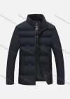 Wholesale Men's Casual Plain Turtle Neck Zipper Down Jacket - Liuhuamall
