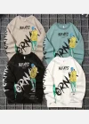 Wholesale Men's Fashion Crew Neck Long Sleeve Graffiti Graphic Pullover Sweatshirts - Liuhuamall