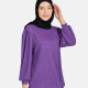 Women's Casual Plain Long Sleeve Blouse Purple Clothing Wholesale Market -LIUHUA