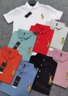 Wholesale Men's Casual Plain Labeled Short Sleeve Polo Shirt 163212# - Liuhuamall