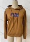 Wholesale Women's Casual Letter Embroidery Drawstring Long Sleeve Hoodie - Liuhuamall