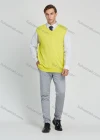 Wholesale Men's Classic Plain V Neck Sleeveless Jumpers Knit Sweater Vest - Liuhuamall
